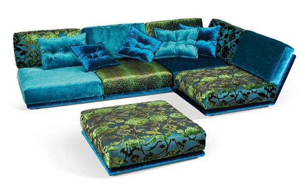 The living room with sofa Napali by Bretz beautify Wohnträume