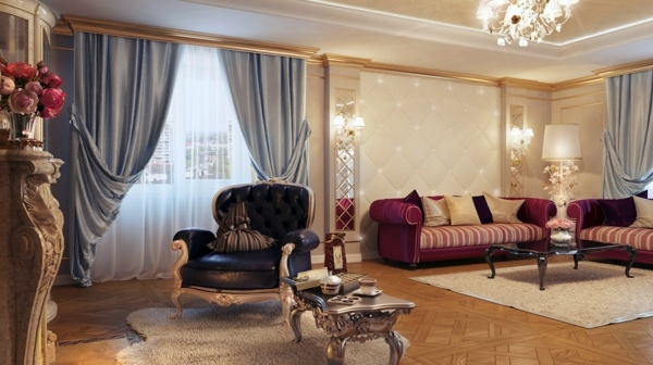 Luxury interior design ideas - exclusive interiors in the castle look