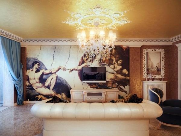 Luxury interior design ideas - exclusive interiors in the castle look