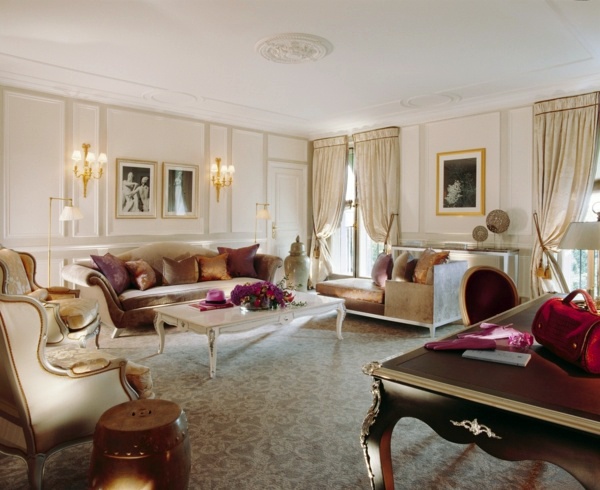 Luxury interior design ideas - exclusive interiors in the castle look
