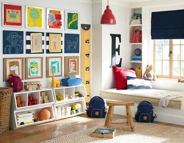 Nursery for boys - colored furnishing ideas