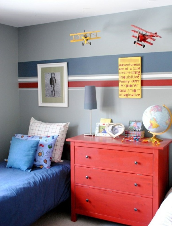 Nursery for boys - colored furnishing ideas Nursery for boys - colored furnishing ideas