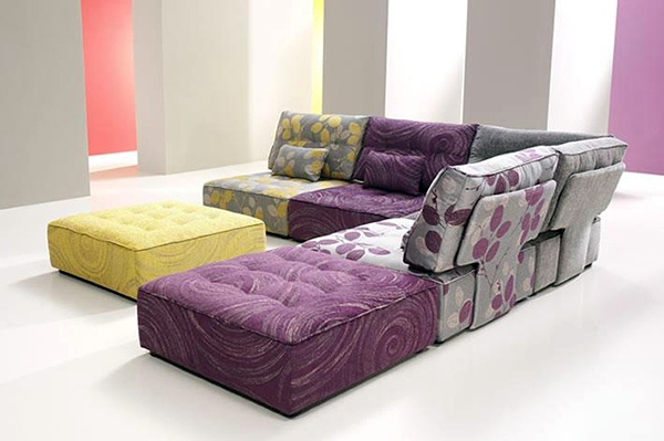 Deep-seated ideas for furniture in the living room of Fama