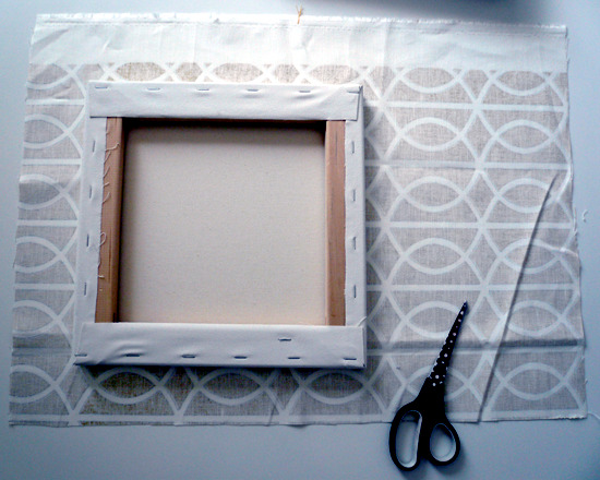 DIY Project - Frames-simple fabric