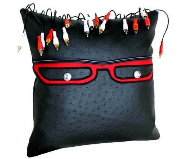 Designer sofa cushion for geeks and tech lovers -