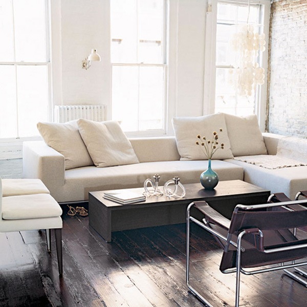 Stylish beige interior design - cozy and pleasant atmosphere