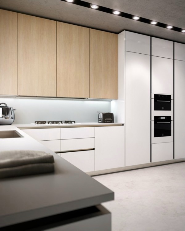 White Interior design - Modern Loft