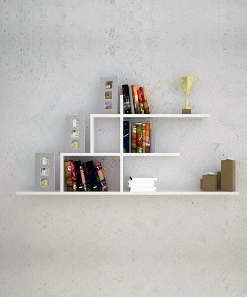 Creative ideas for books Storage - original home library design
