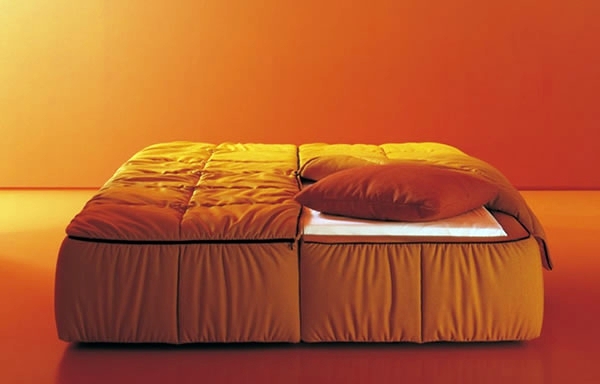 The functional Strips bed of Arflex - a comfortable masterpiece