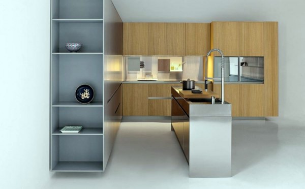 Setting up Small kitchen - modern kitchen solutions