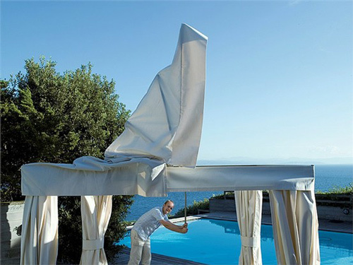 Gartenmöbel - Unique open Gazebo Designs by Cane Line