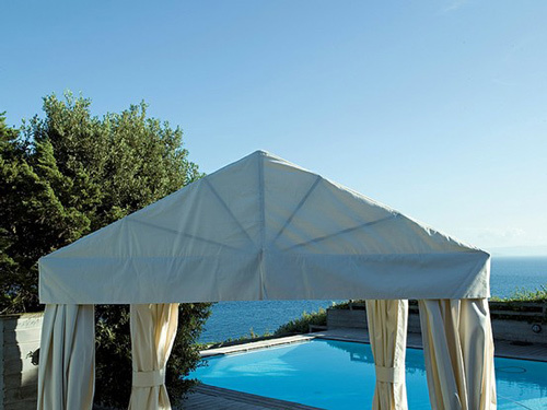 Unique open Gazebo Designs by Cane Line