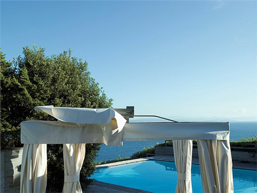 Unique open Gazebo Designs by Cane Line