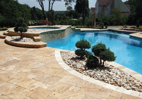Swimming pool in the garden - landscape ideas for swimming pools Swimming pool in the garden - landscape ideas for swimming pools