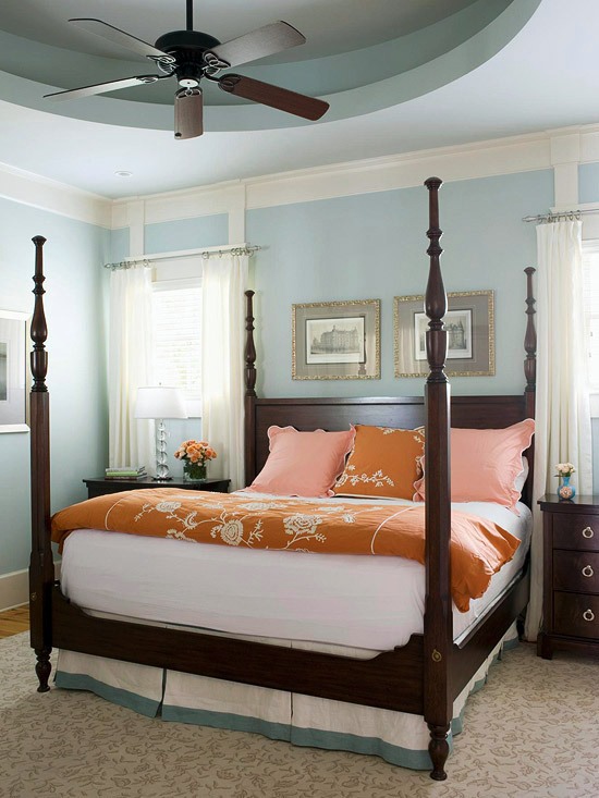 Fresh and Chic with Blue - a great idea for modern decoration