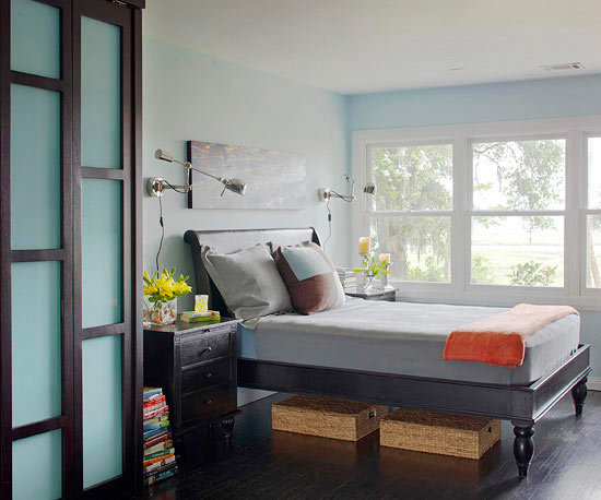 Fresh and Chic with Blue - a great idea for modern decoration