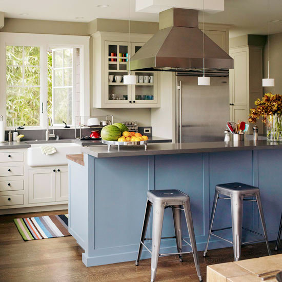 Fresh and Chic with Blue - a great idea for modern decoration