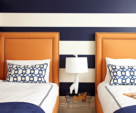 Fresh and Chic with Blue - a great idea for modern decoration