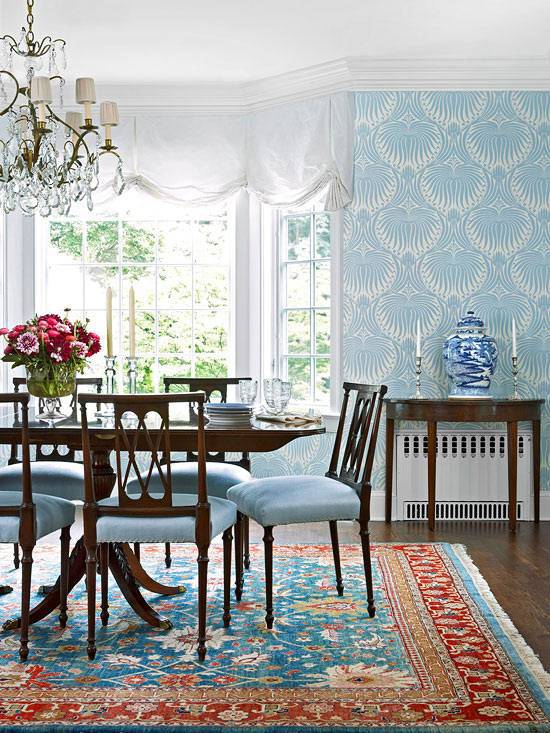 Fresh and Chic with Blue - a great idea for modern decoration