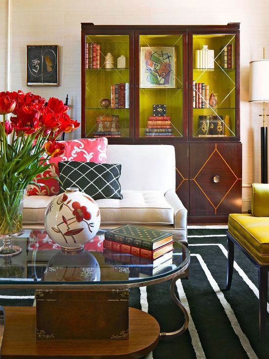 Fresh and Chic with Blue - a great idea for modern decoration