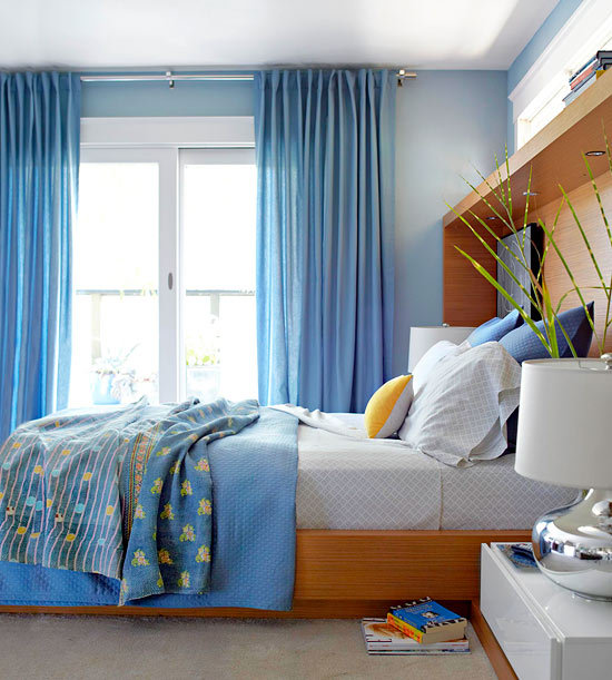 Fresh and Chic with Blue - a great idea for modern decoration