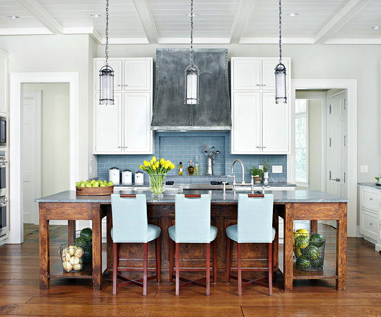 Fresh and Chic with Blue - a great idea for modern decoration