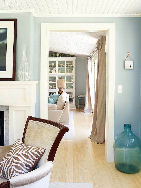 Fresh and Chic with Blue - a great idea for modern decoration