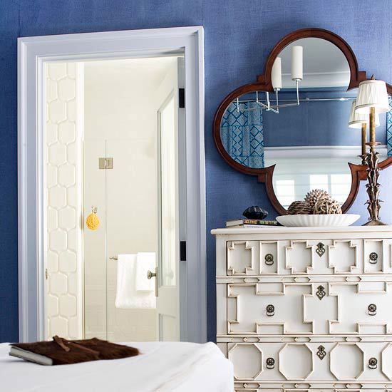 Fresh and Chic with Blue - a great idea for modern decoration