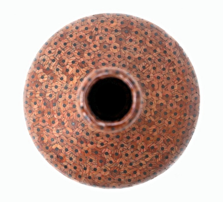 Scandinavian Design - Decoration vases made from pencils Scandinavian Design - Decoration vases made from pencils