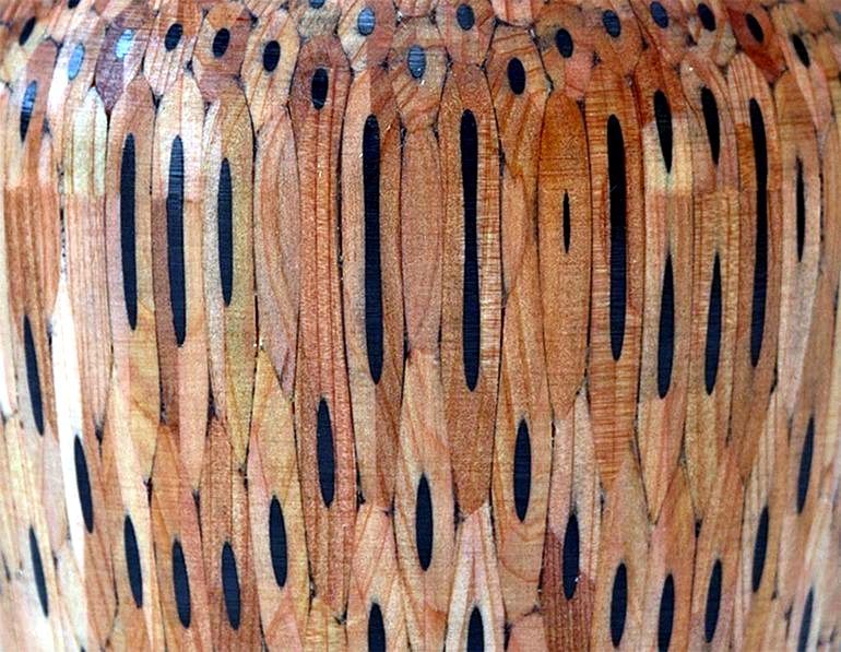 Scandinavian Design - Decoration vases made from pencils Scandinavian Design - Decoration vases made from pencils