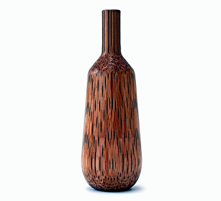 Scandinavian Design - Decoration vases made from pencils