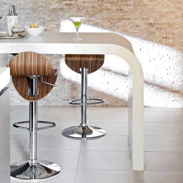 Choose fresh kitchens cool colors - delicate, bright colors in the kitchen use