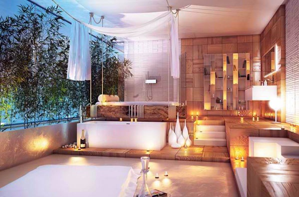 Badeinrichtung - Stylish modern bathroom by Moma Design Badeinrichtung - Stylish modern bathroom by Moma Design