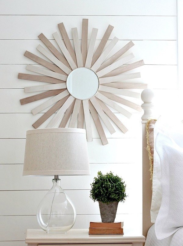 Cool DIY mirror - very sophisticated but affordable