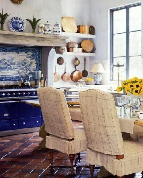 Make kitchen in country style