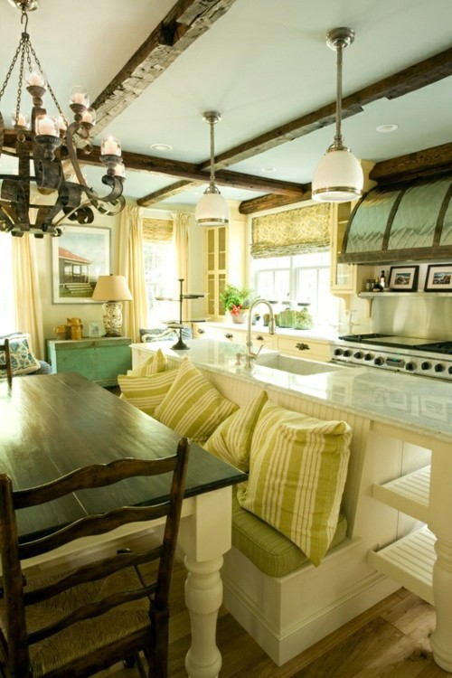Make kitchen in country style