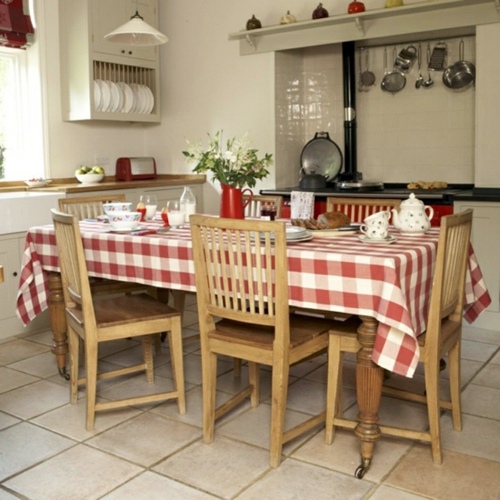 Make kitchen in country style