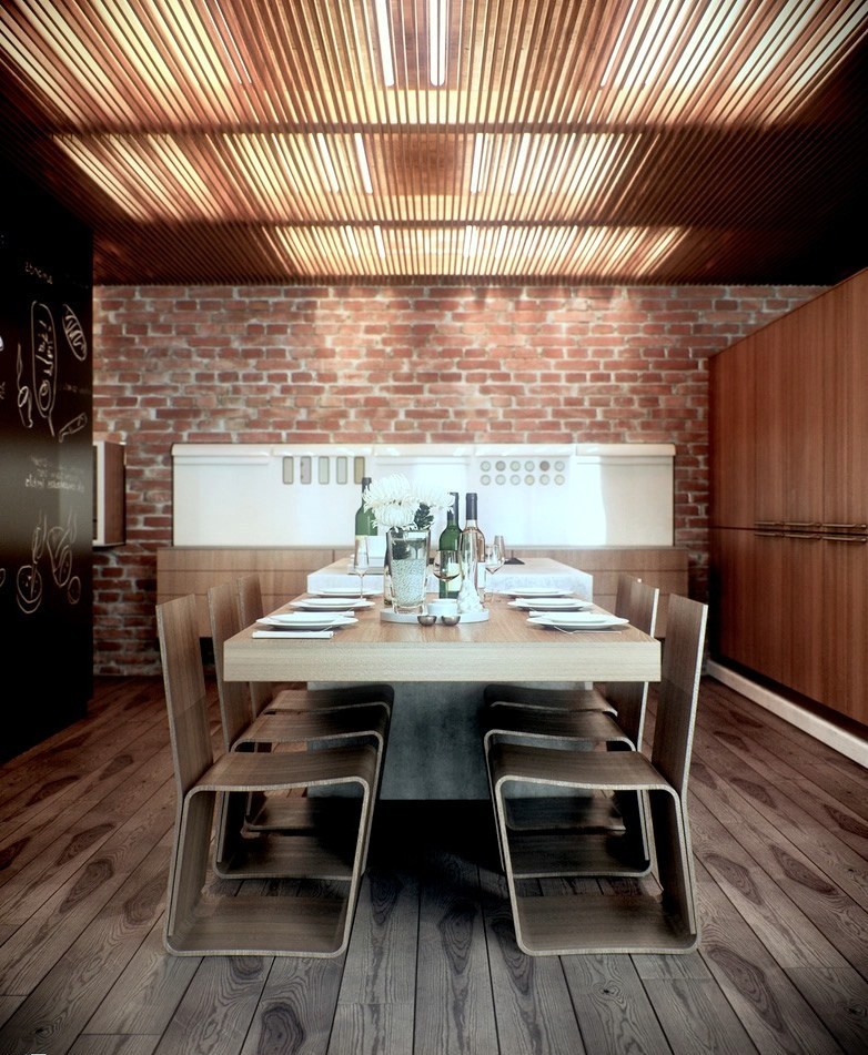 White decor dining area White decor dining area