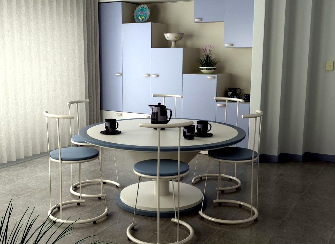 White decor dining area White decor dining area
