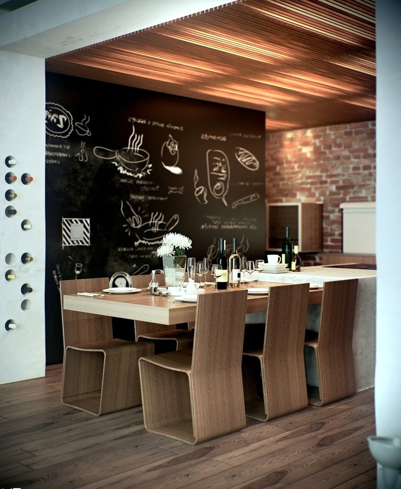 White decor dining area White decor dining area