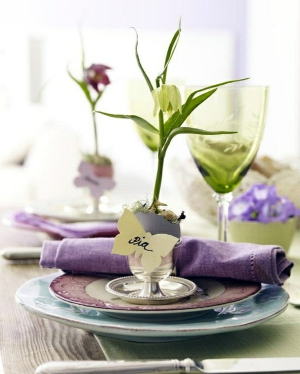 44 stylish and inspiring ideas Frühlingstischdeko