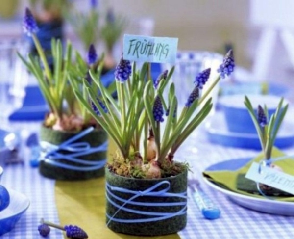 44 stylish and inspiring ideas Frühlingstischdeko