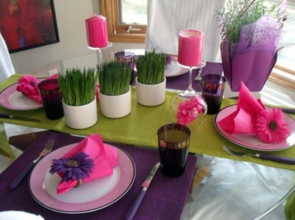 44 stylish and inspiring ideas Frühlingstischdeko