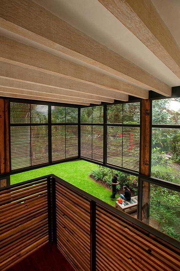 4 wooden home designs with private garden in Mexico - breathtaking surroundings