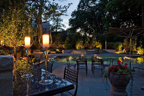 Gartengestaltung - Fascinating lighting in the garden transforms the exterior in a small paradise Gartengestaltung - Fascinating lighting in the garden transforms the exterior in a small paradise
