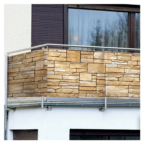 Balcony view protection - protect yourself from prying eyes, wind and sun