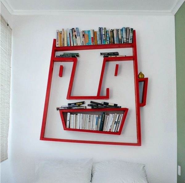 Wall shelf design adds life to your modern home
