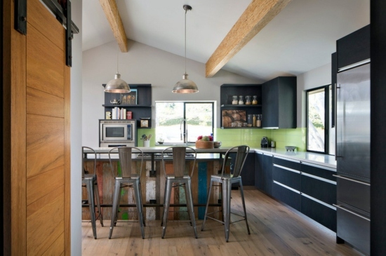 Colors for kitchen walls - 15 great backs in green shades Colors for kitchen walls - 15 great backs in green shades