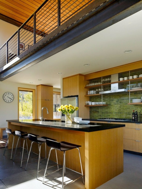 Küchenrückwand - Colors for kitchen walls - 15 great backs in green shades Küchenrückwand - Colors for kitchen walls - 15 great backs in green shades
