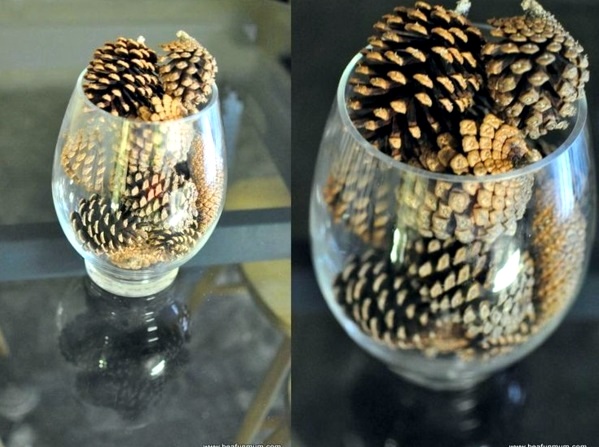 DIY - Do it yourself - Tinkering with pine cones will bring the whole family fun